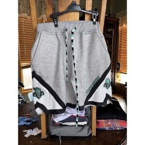 KUR8TED New York Liberty WNBA BASKETBALL Shorts GRAY LOGO Women’s MEDIUM NWOT